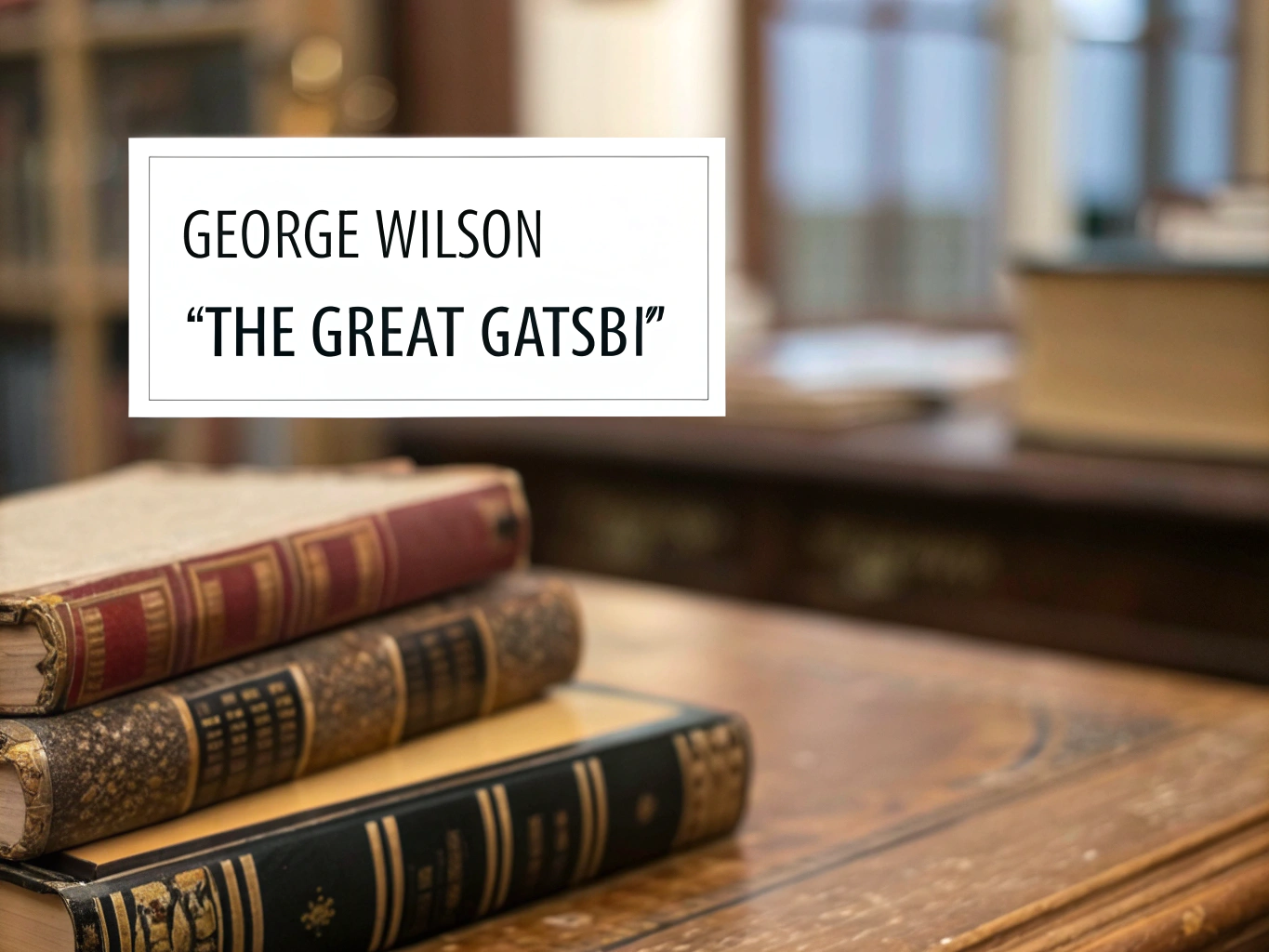 Top 5 George Wilson Quotes That Define The Great Gatsby - PopAi
