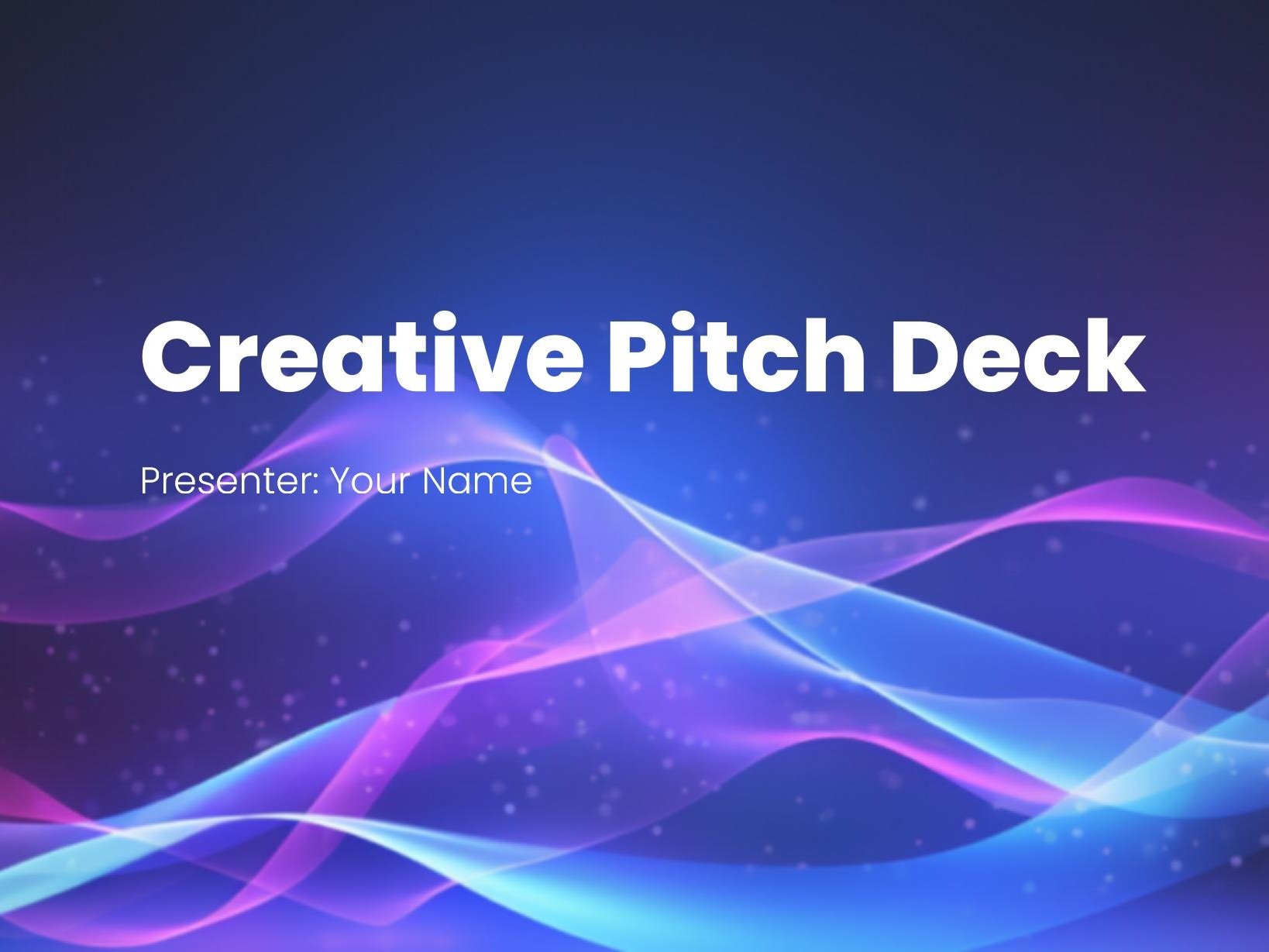 Creativity Pitch Deck