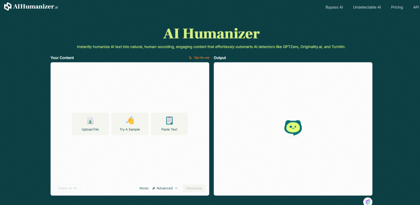 AIHumanizer – Versatile ChatGPT Rewriter for Humanizing AI-Generated Text