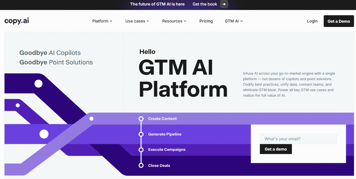 Copy.ai – Ideal for Transforming Diverse Types of Content
