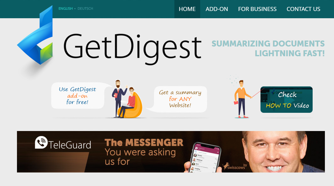 Get Digest: Best for Generating Summaries of Key Sentences