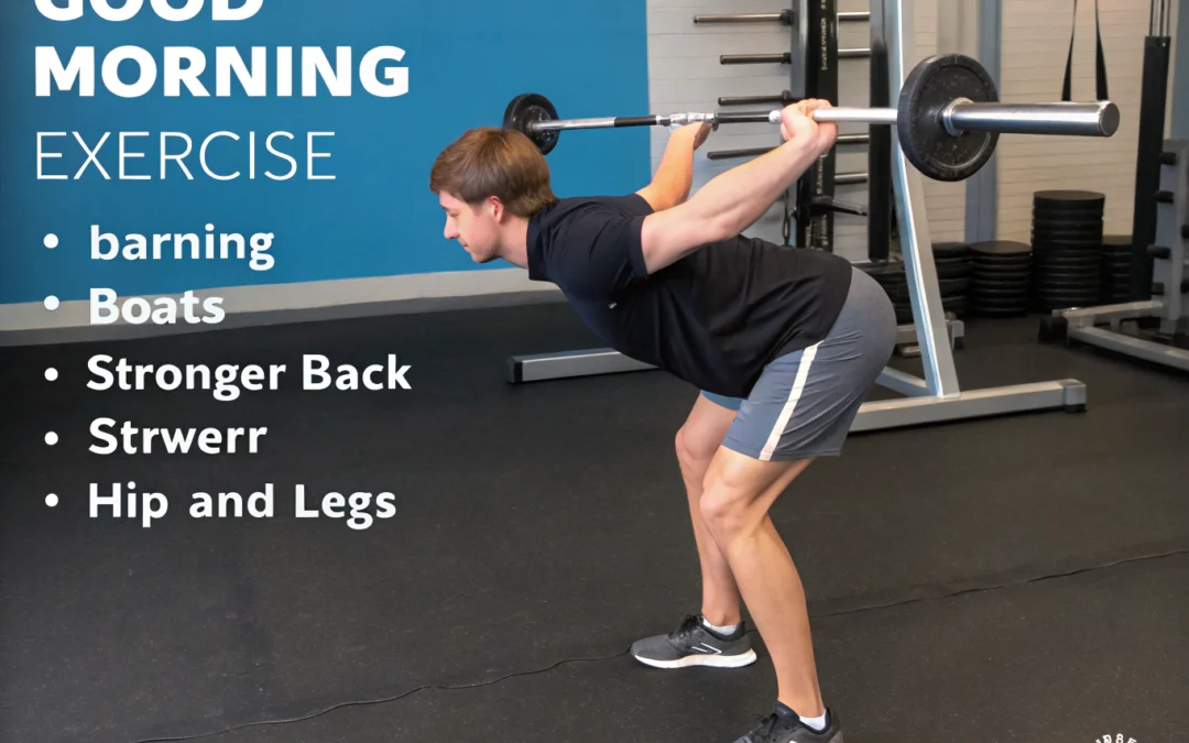 How to do the Good Morning Exercise for a Stronger Back and Legs