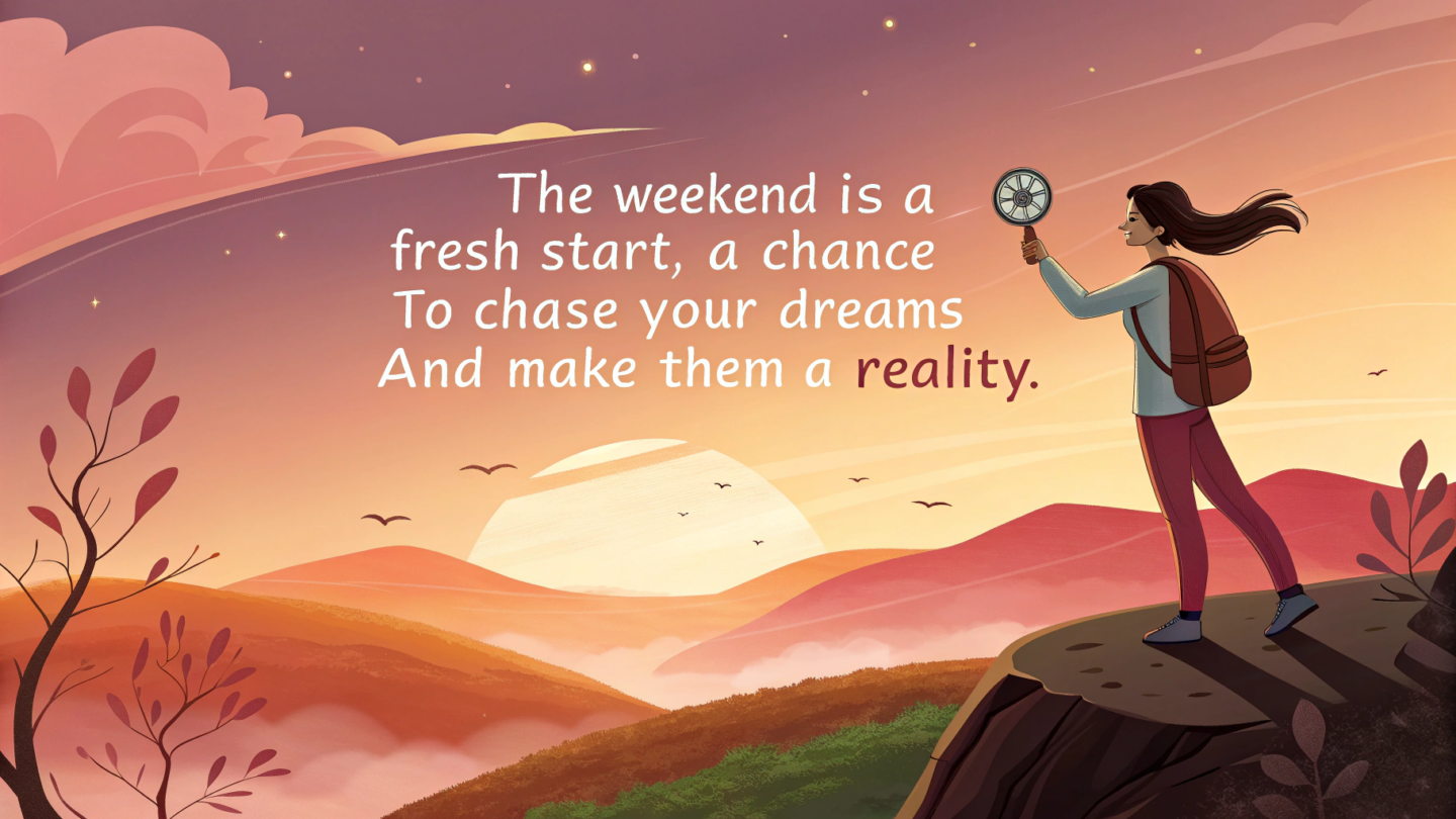 Motivational Weekend Quotes