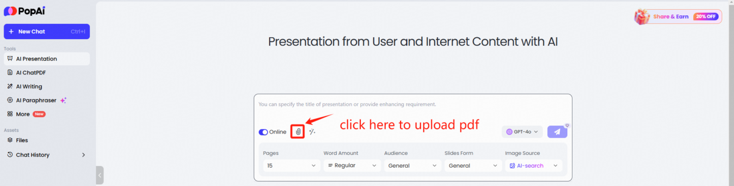 ai presentation maker from pdf