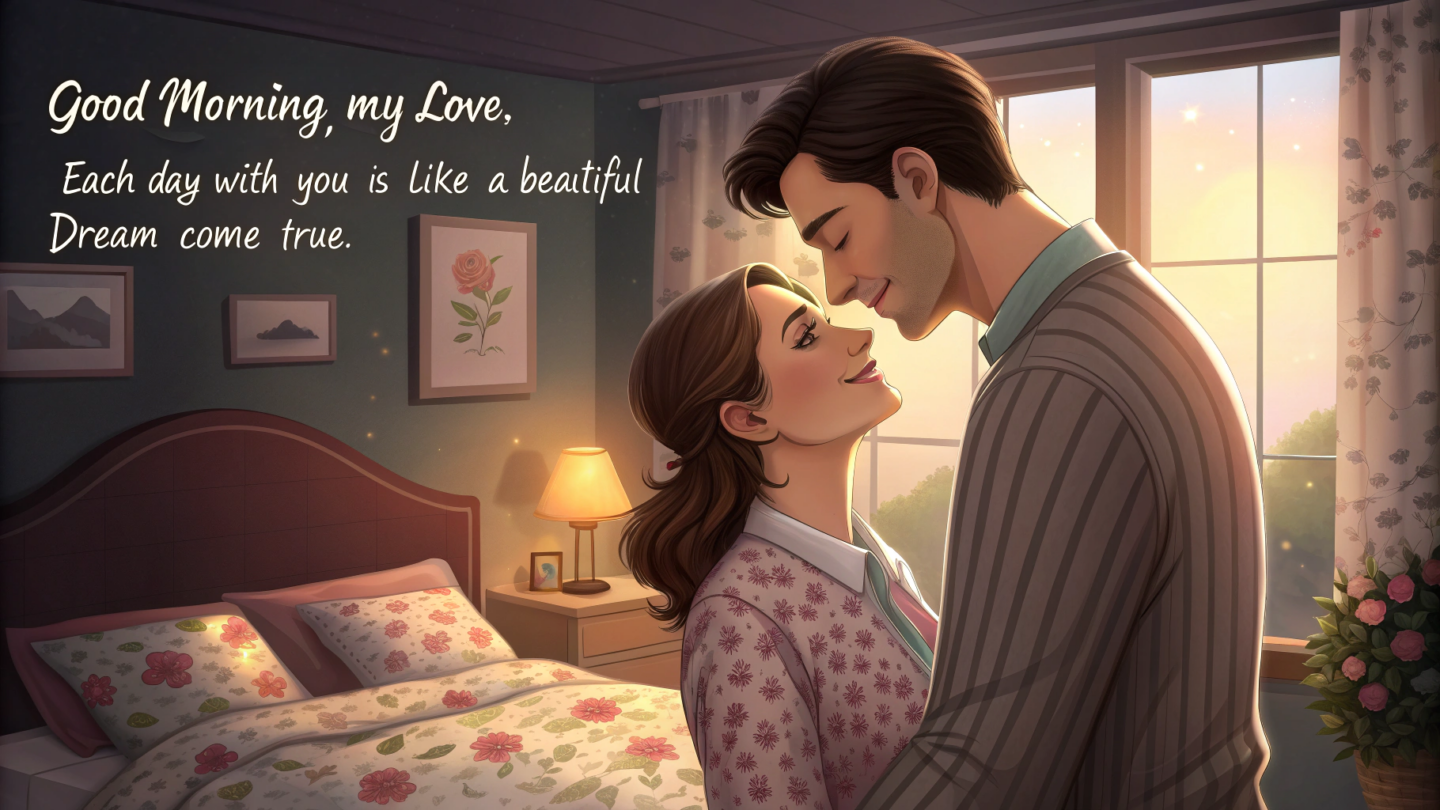 1. Romantic Good Morning Quotes for Girlfriend