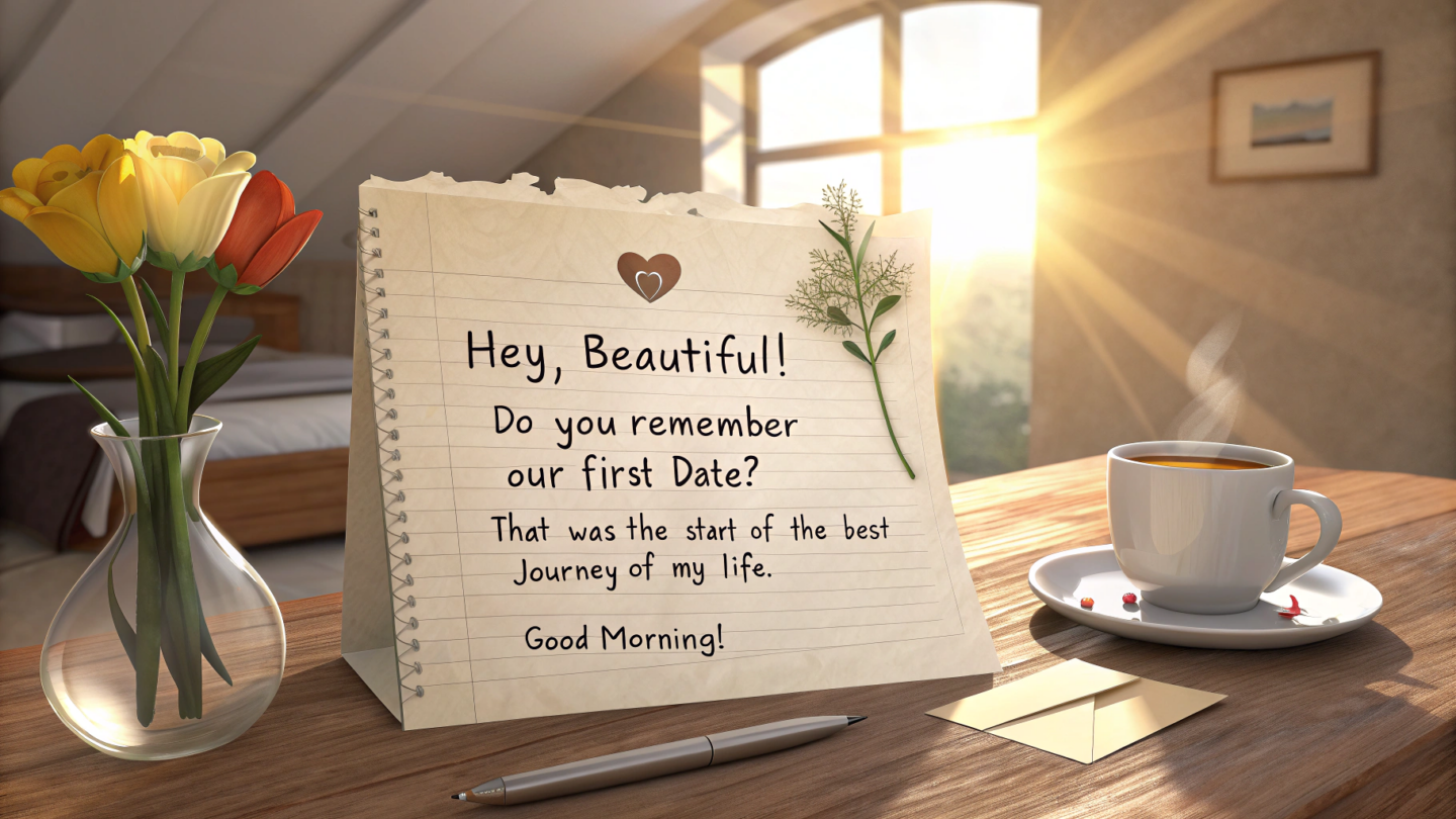 8. Personalized Good Morning Messages: Including Inside Jokes and Special Memories