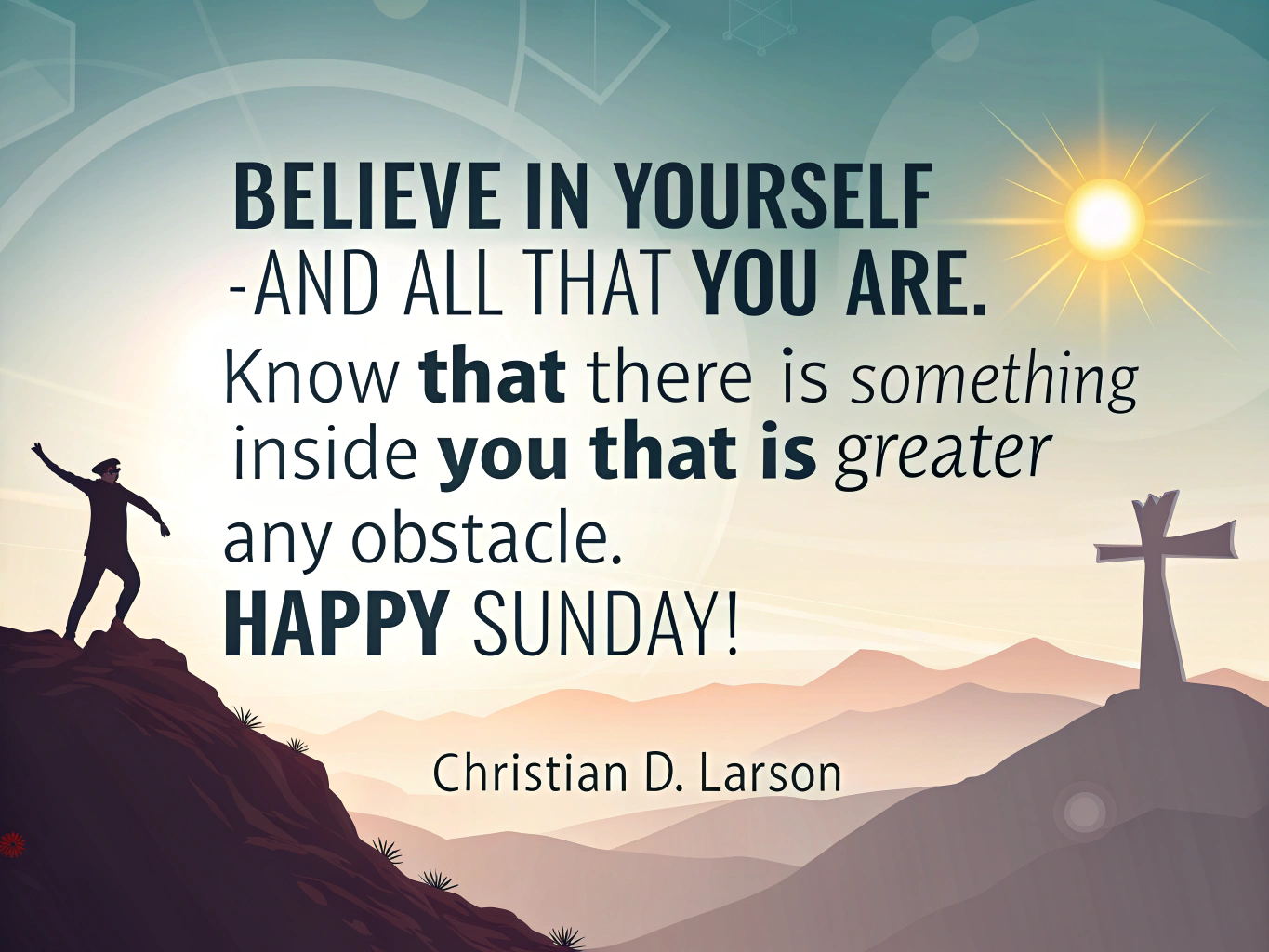 4. Positive Sunday Quotes