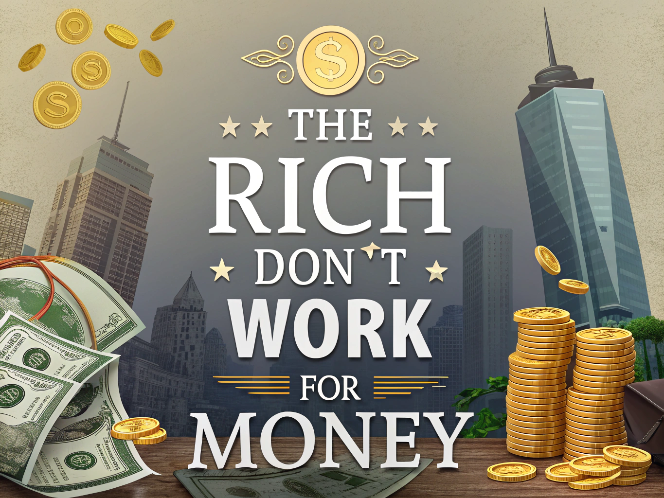 Rich Dad Poor Dad Synopsis Lesson 1: The Rich Don’t Work for Money