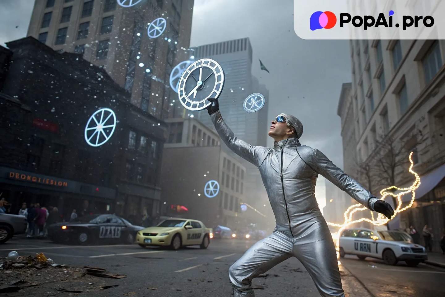 A superhero with the ability to control time
