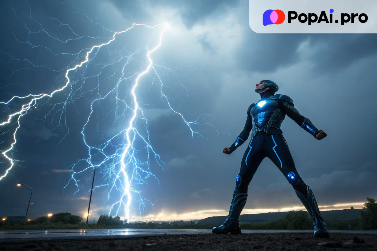 A superhero with energy-based powers,