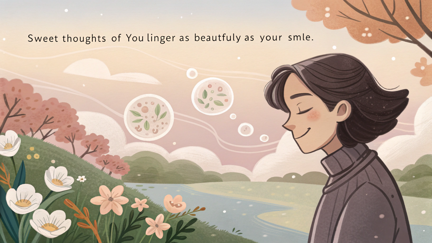 Sweet Thinking of You Messages