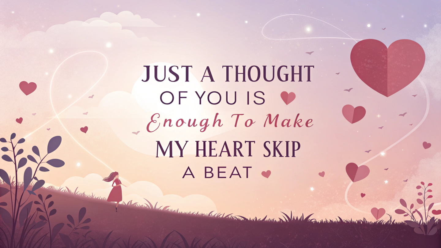 Short but Powerful "Thinking of You" Messages for Girlfriend to Convey Your Feelings