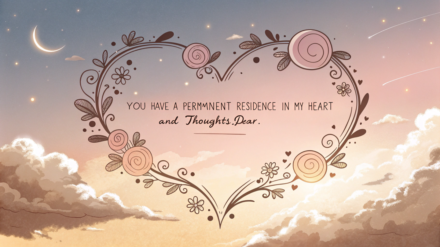Profound and Touching "Thinking of You" Messages for Him to Convey True Affection