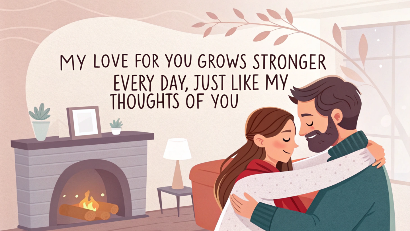 Romantic "Thinking of You" Messages for Husband to Strengthen Your Emotional Bond