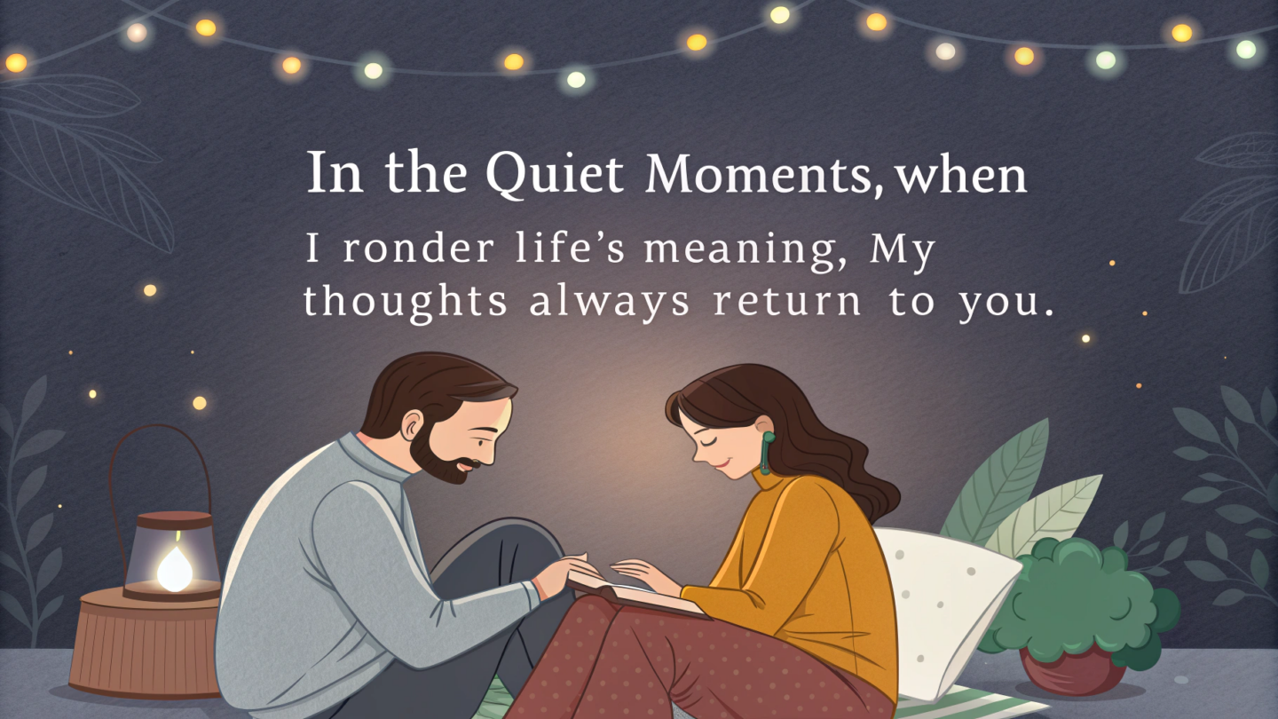 Deep and Meaningful "Thinking of You" Messages for Husband to Express True Love