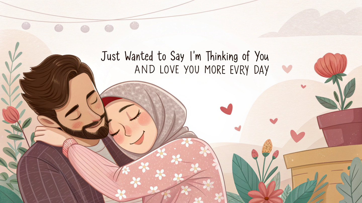 Short but Powerful "Thinking of You" Messages for Husband to Share Your Feelings