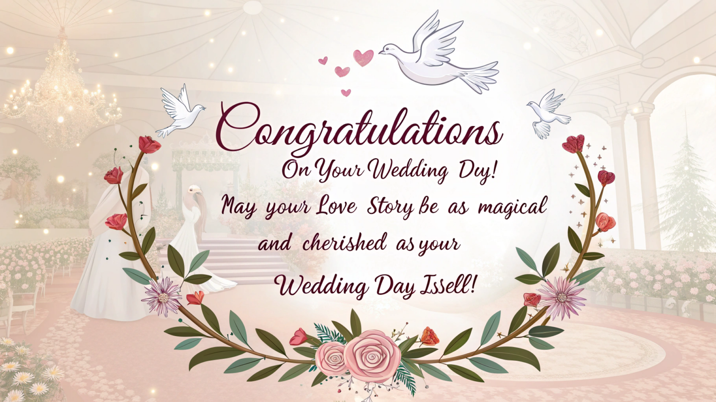 Wedding Congratulations Messages: Heartfelt Wishes for the Newlyweds