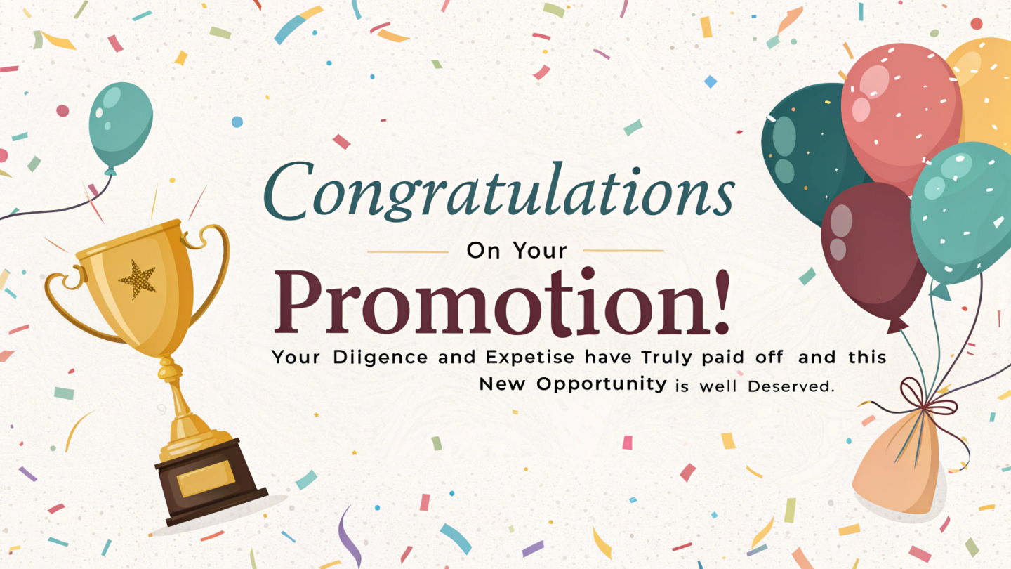 Promotion Congratulations Messages: Recognizing Career Milestones
