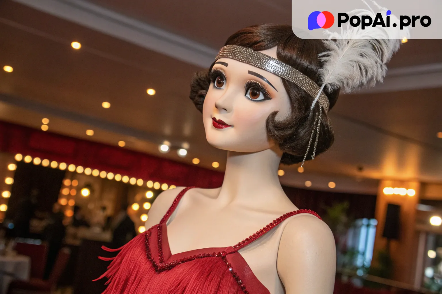 a retro, 1920s-inspired doll