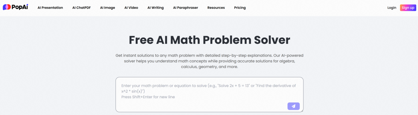 AI math solver:Solve Any Math Problem Instantly