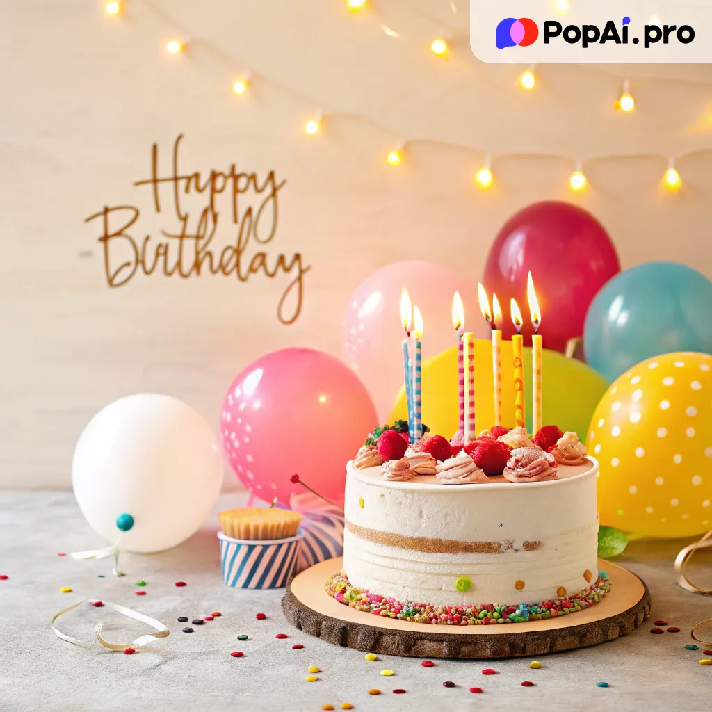 Example of Turning a Birthday Image into a Video