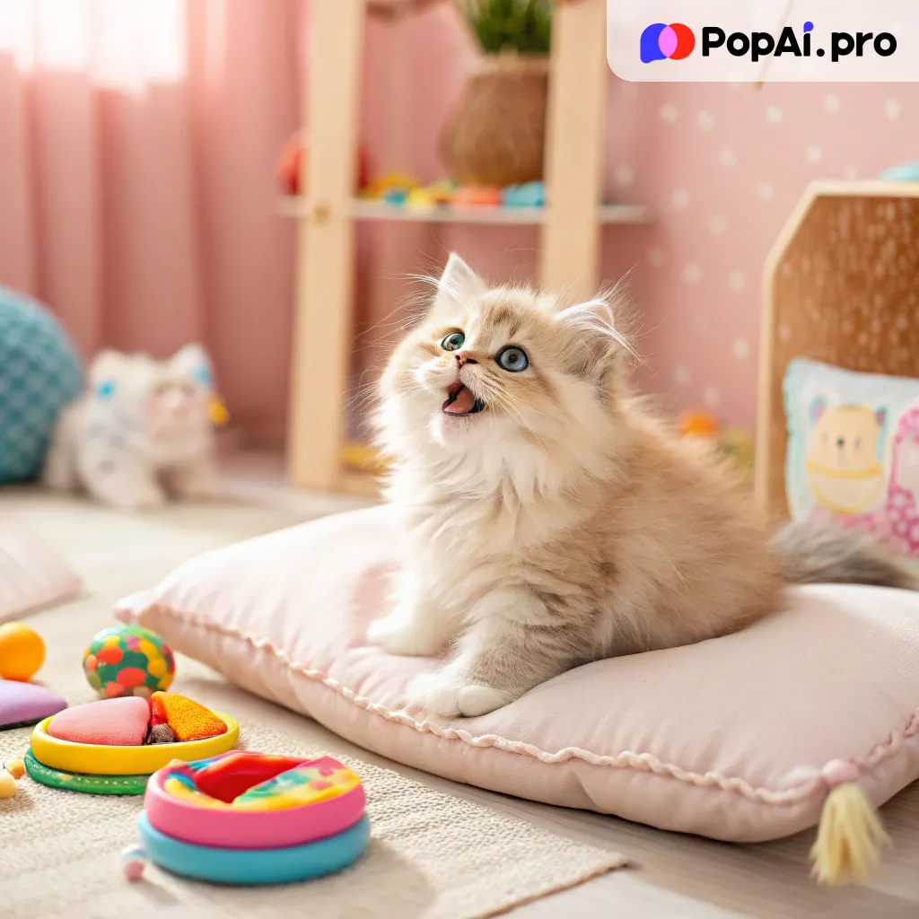Example of Turning a Cat Image into a Video