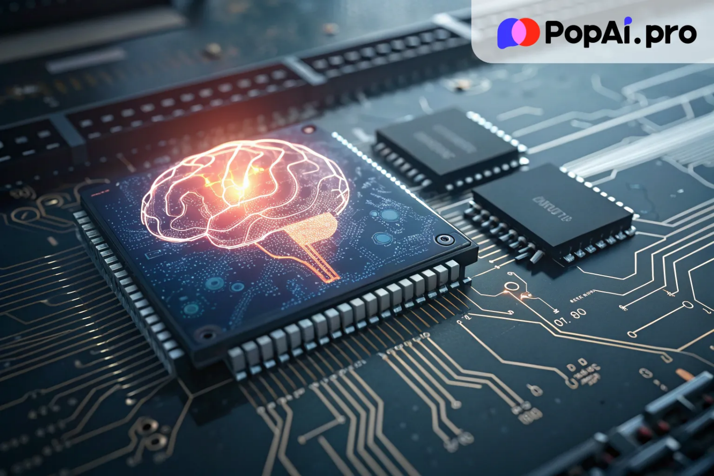 a visual of a computer brain with neural networks
