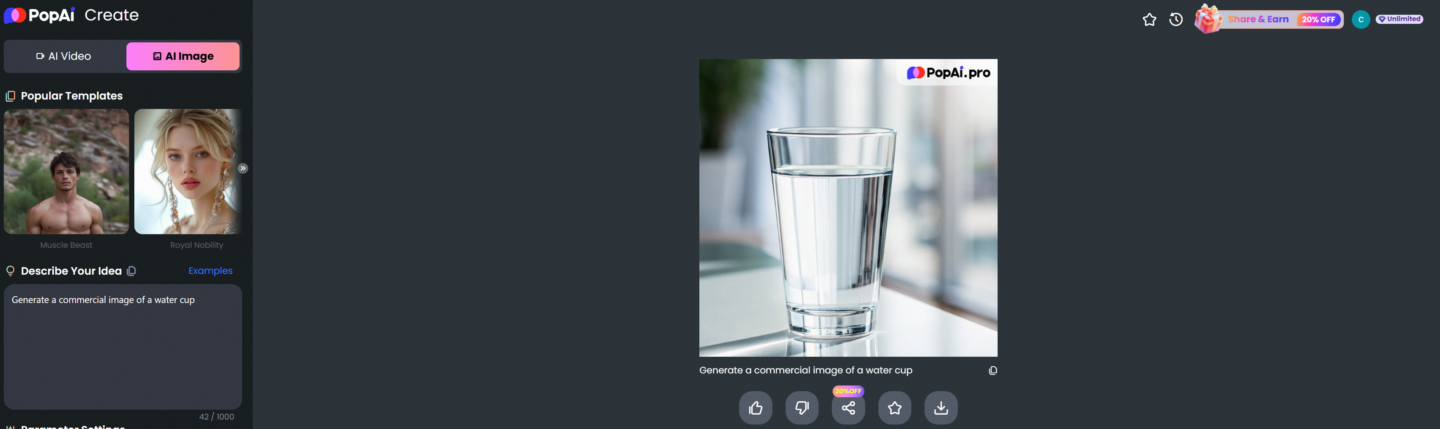 PopAi: The Ultimate AI Product Image Generator