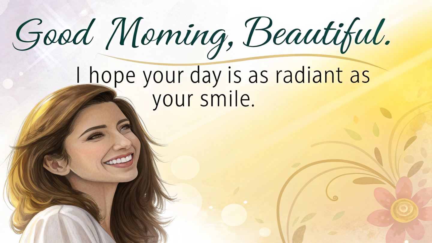 6. Good Morning Love Messages to Start Her Day with Joy