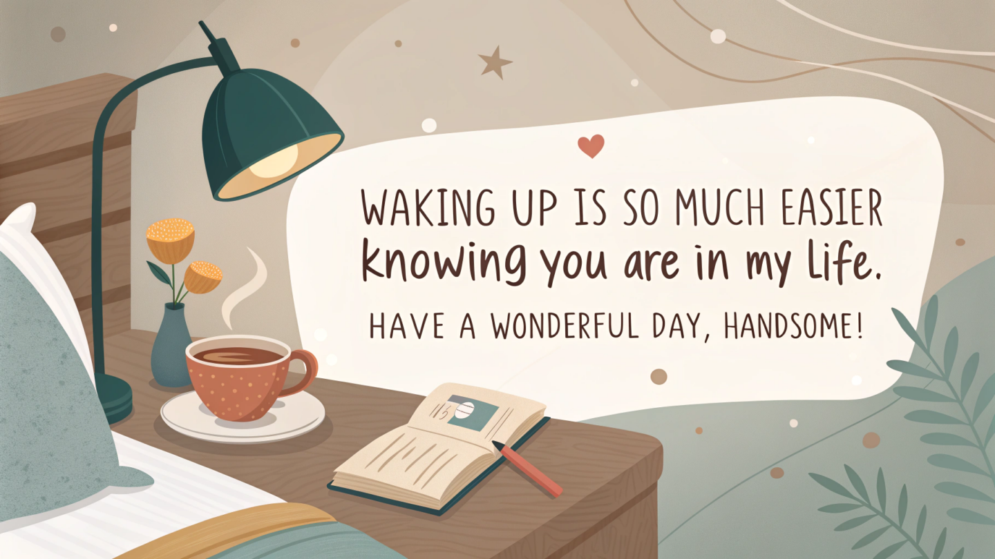 6. Good Morning Texts to Start His Day with Love and Positivity