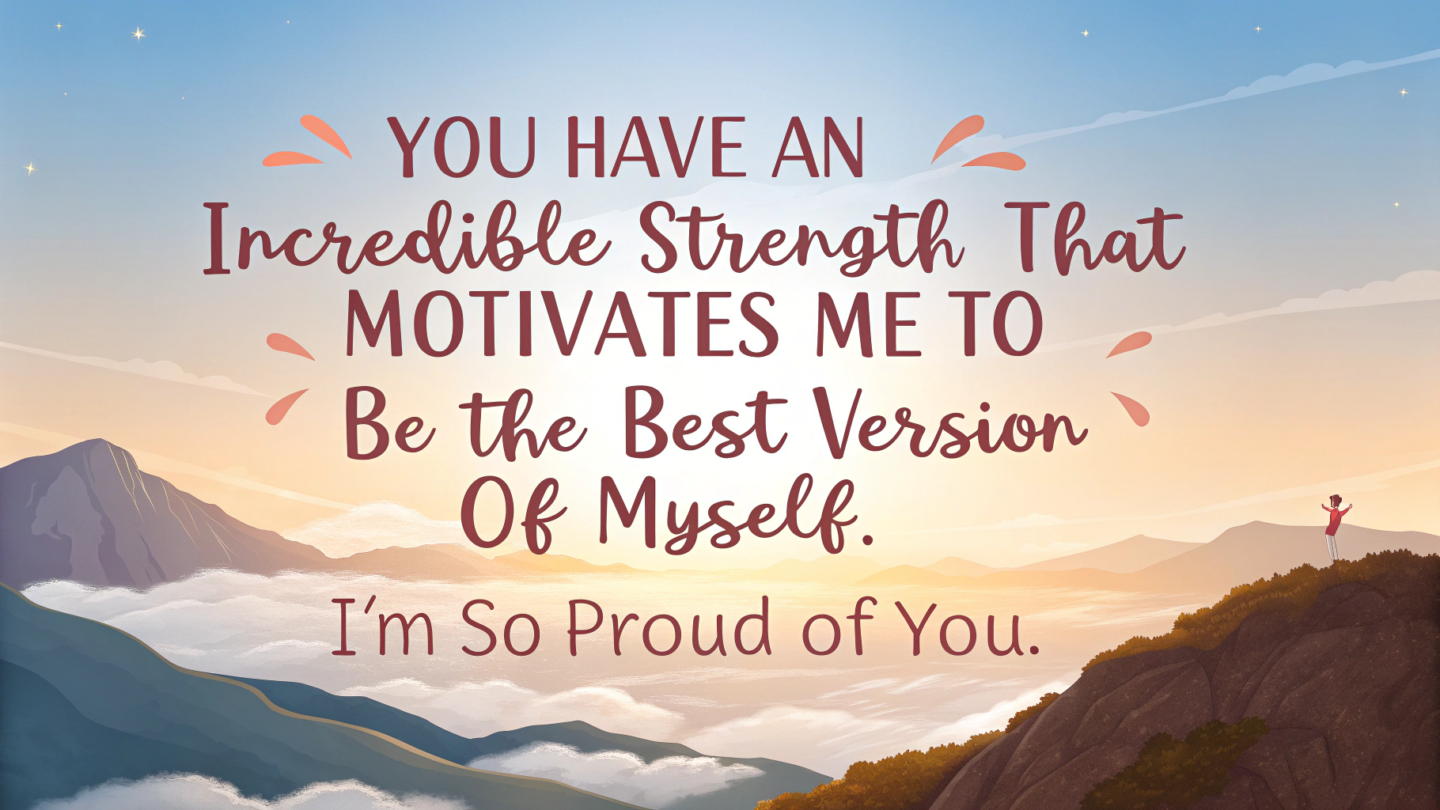 9. Compliments and Heartwarming Messages Celebrating His Strength and Personality