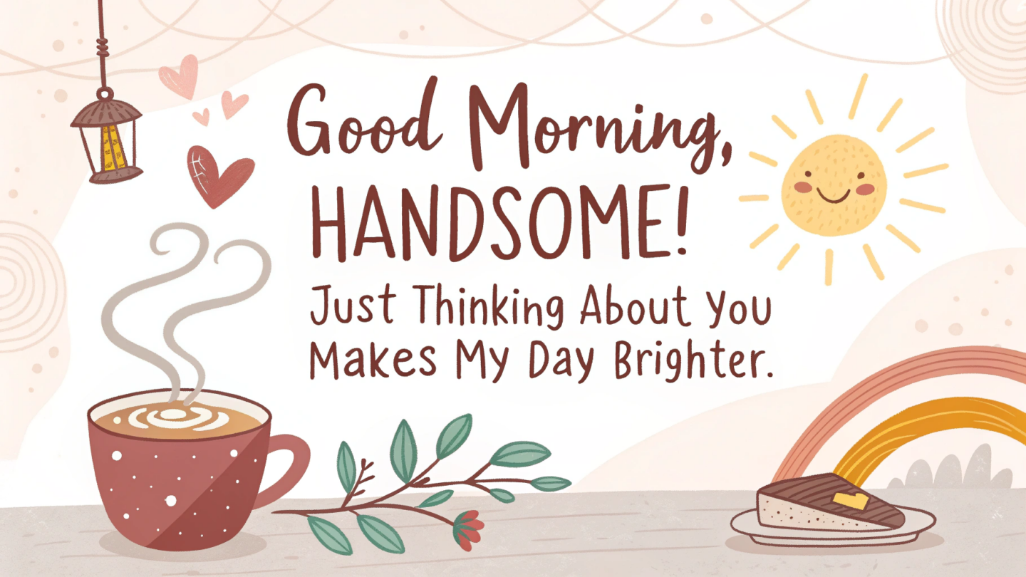 9. Romantic Good Morning Love Texts: Waking Him Up with Love