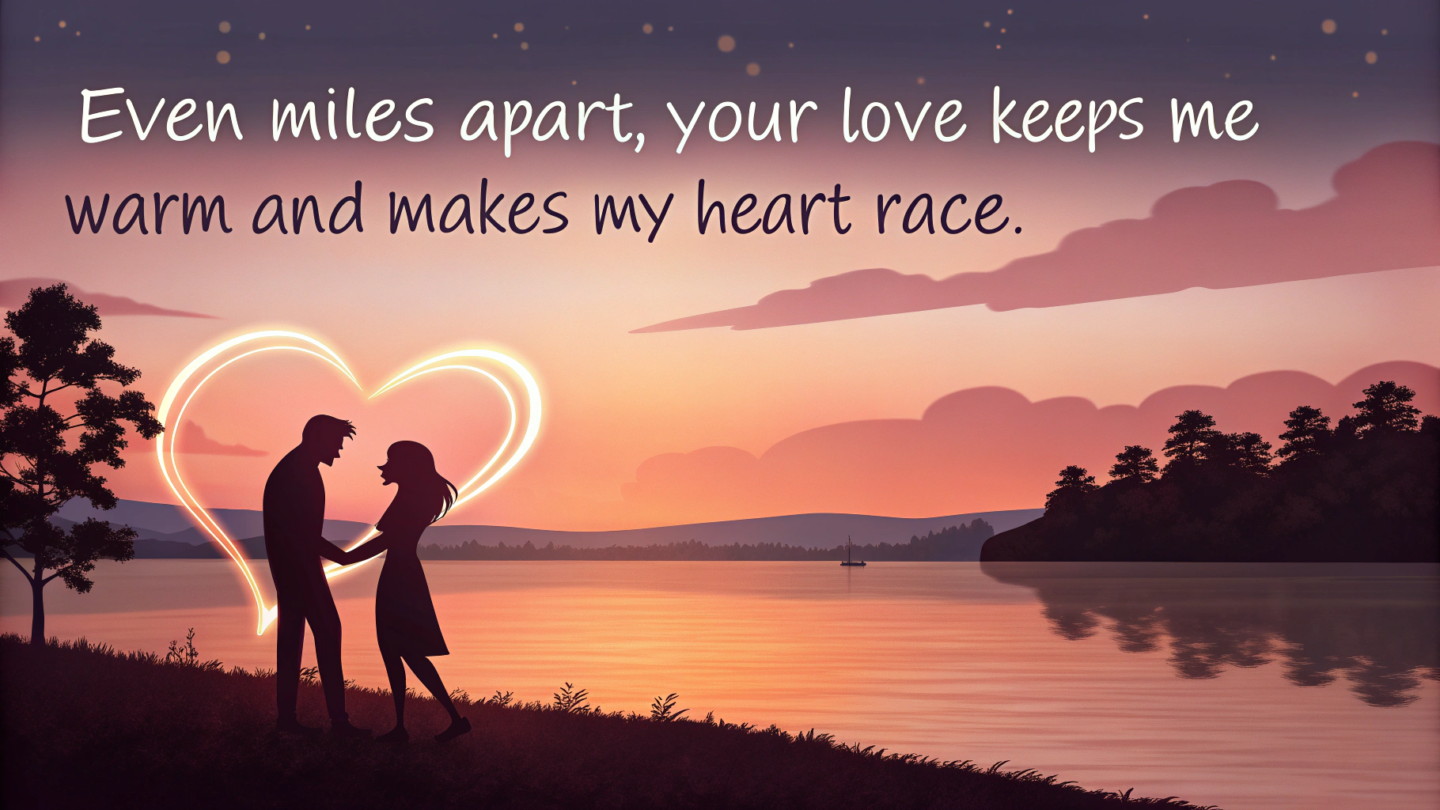 Flirty Messages for Long-Distance Relationships