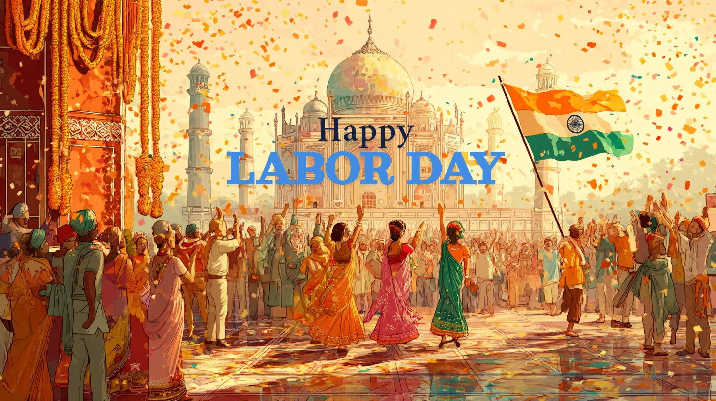 Labor Day Blessings and Greetings for India