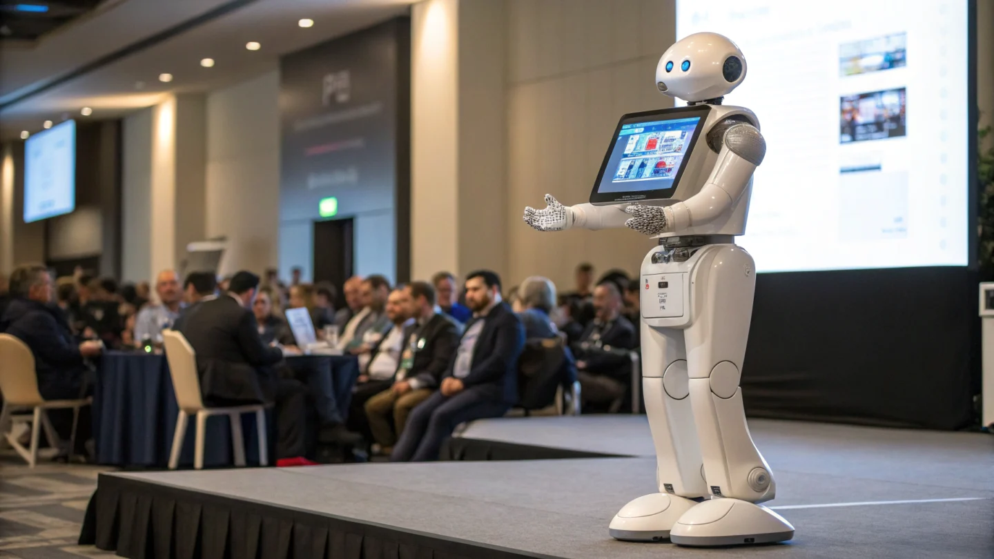 Write a Script for AI Presentation Agents