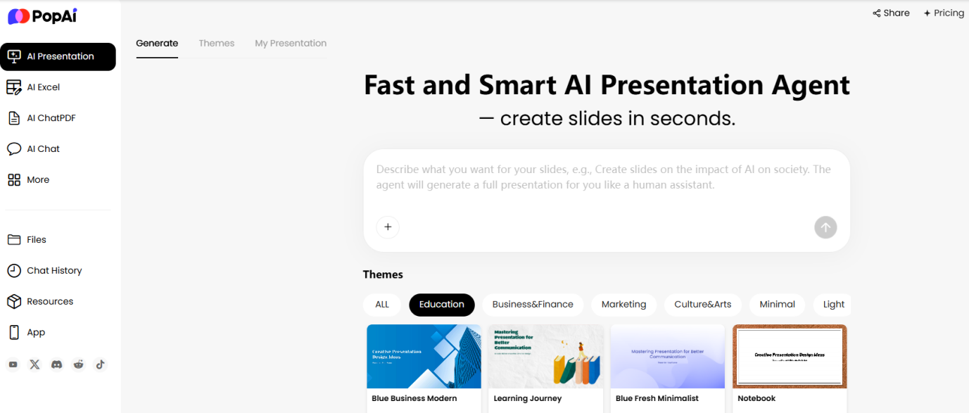 Explore the Powerful Functions of the Multifunctional AI Tool PopAi