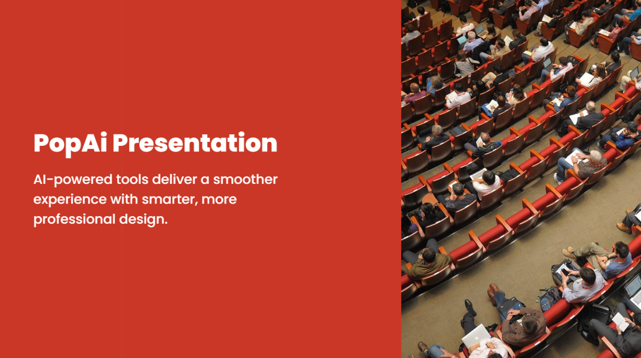 Leverage PopAI’s AI capabilities to quickly create government briefing PPTs