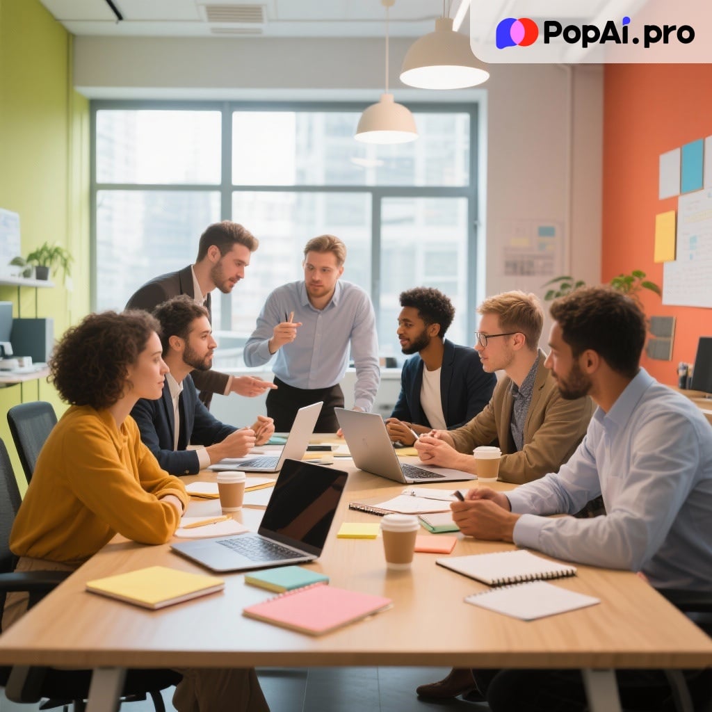 Detailed guide on creating high–quality Team Introduction PPTs with popai