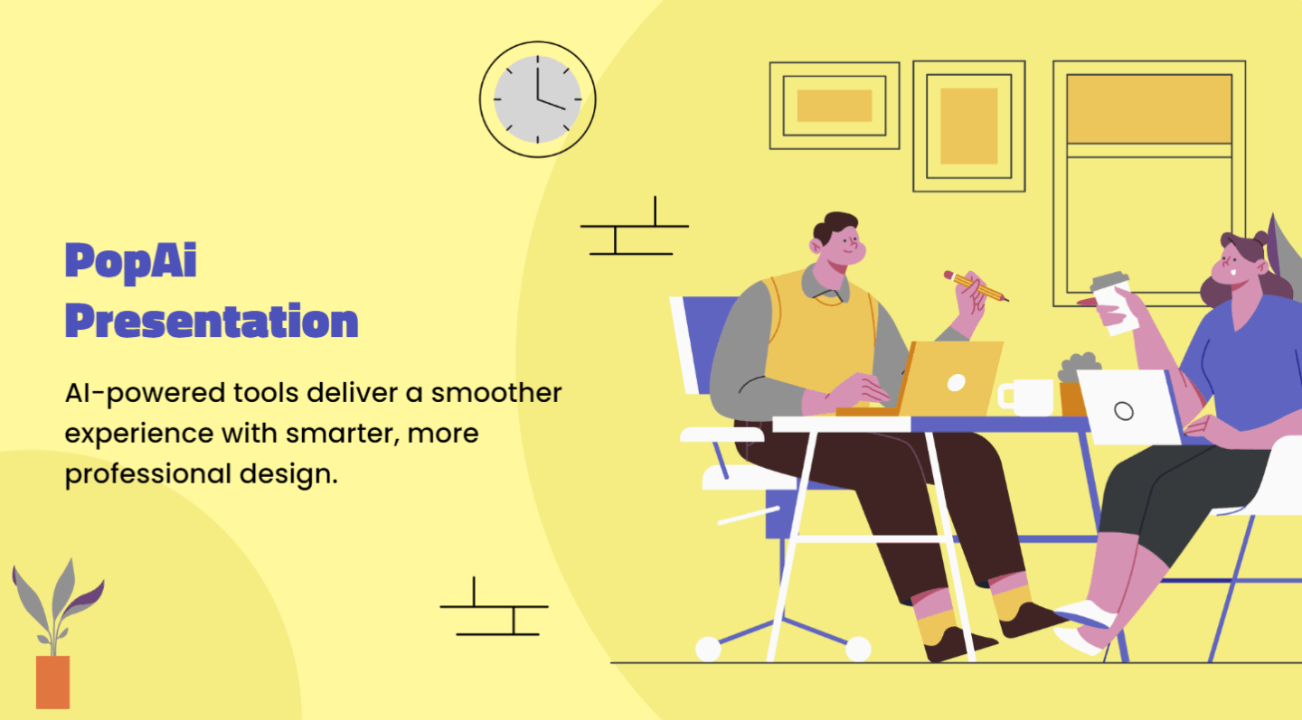 Detailed guide on creating high–quality Team Introduction PPTs with popai