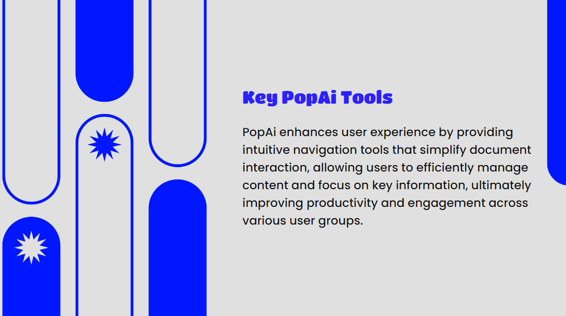 Still stressed about creating project management plan PPTs? PopAI lets you quickly generate professional presentations without starting from scratch—featuring a vast library of templates, intelligent typesetting that ensures a polished look, and one-click export to PDF/PPTX formats. Say goodbye to the tedious hassle of manual design and formatting; let AI save you precious time, so you can effortlessly nail every project report!