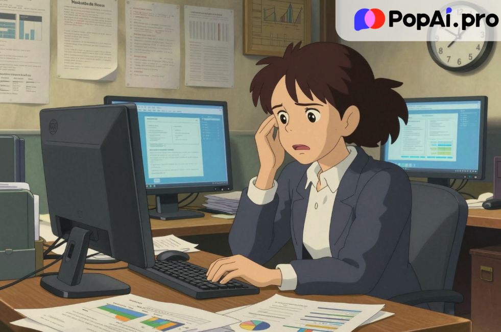 Transform your chaotic data into professional Q4 slides instantly with PopAi. Stop formatting, start presenting.