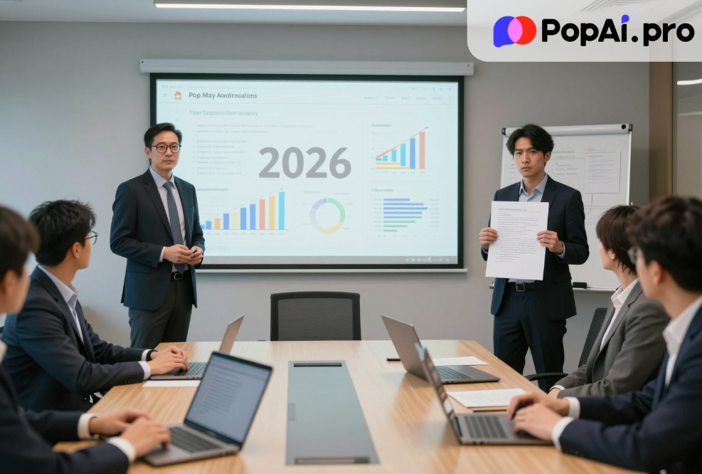 Is your boss demanding a 2026 roadmap while you're still drowning in 2025 data? The year-end burnout is real, but so is the solution. We tested the hottest AI tool of late 2025, PopAi, to see if it can truly automate the dreaded Annual Performance Review. Discover how to instantly generate a professional "New 2026 Personal Annual Performance Report PPT Template" that converts raw data into promotions. Read this before you open PowerPoint again and lose your weekend.