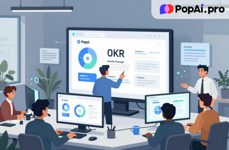 PopAi empowers professionals to create high-impact OKR Management and Performance Appraisal slides effortlessly. Leveraging AI-driven tools for content generation, seamless editing, and audience-centric design, it simplifies complex data organization, enhances visual appeal, and ensures your slides align with strategic goals, saving you hours of tedious work.