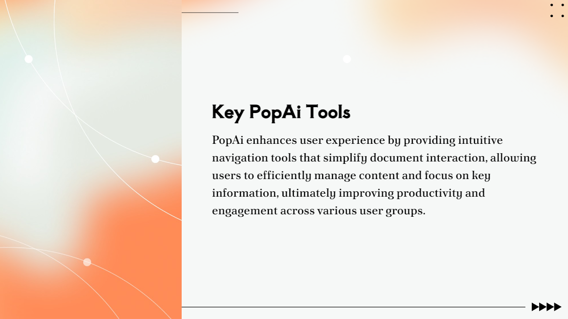 This article focuses on a real comparison of the storytelling capabilities of PopAi and Tome. Putting aside complex theories, we will directly show how PopAi acts as an efficient secretary to help you quickly organize briefings, while Tome serves as a creative partner to inspire ideas and weave compelling stories. Through in–depth analysis of specific functions, usage scenarios, and real effects, we help you clearly judge which one is more capable of meeting your core needs for your next presentation, product launch, or financing roadshow in the showdown of PopAi vs Tome storytelling capability.