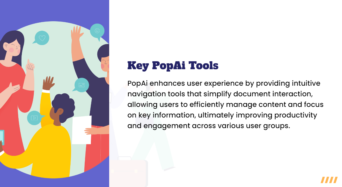 This is a practical, step–by–step guide to creating high–conversion SaaS product demo slides. We skip over complex theories and dive straight into a clear narrative structure, immediately actionable visual techniques, a must–have list of supporting evidence, and a breakdown of the core frameworks behind three real–world case studies. Most importantly, we’ll show you how to turn all these principles into practice with PopAI, an AI demo tool: it generates a well–structured draft presentation from your documents in one click, designs slides intelligently, and helps you quickly customize content for different clients—dramatically boosting the efficiency and impact of your top–tier SaaS product demo slide presentations.