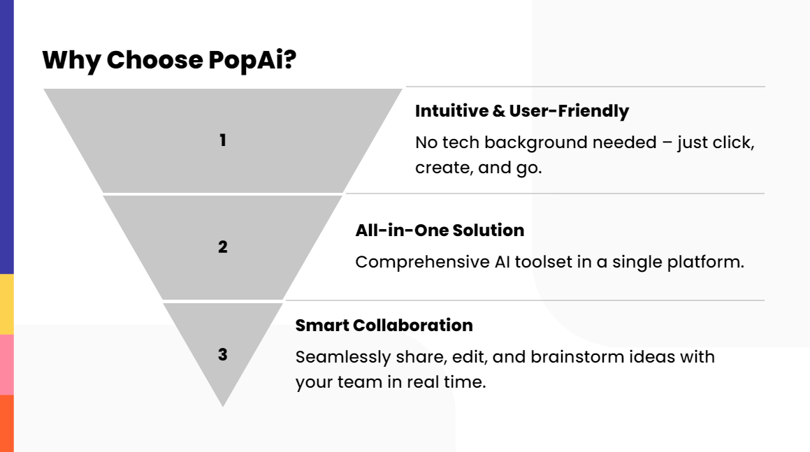 This is a beginner–friendly implementation guide to Blue Ocean Strategy that ditches complex theories and directly breaks down what it is, why it matters, and how to put it into practice. It will walk you through using AI tools to craft a professional Blue Ocean Strategy slides presentation efficiently—no design skills required. Turn your innovative ideas into compelling visual proposals that impress your boss or clients in no time, and make your strategic implementation far more effective with less effort.