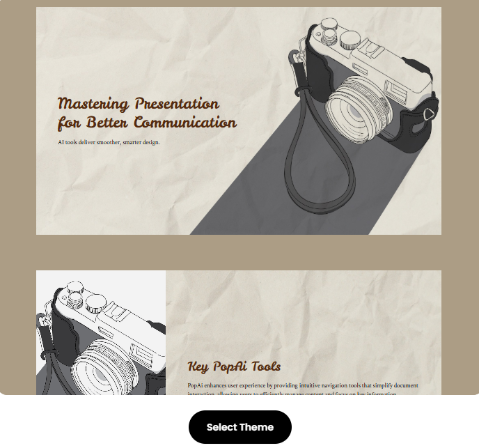 This article details how to leverage PopAI's diverse AI capabilities to create high – quality Payroll and Equity Compensation slides presentation, covering the entire process from content creation and design optimization to editing and management. It helps HR professionals, finance teams, and business managers quickly enhance presentation efficiency and professionalism. PopAI's core features such as instant PPT generation, AI – enhanced content, and seamless editing can accurately meet the needs of creating Payroll and Equity Compensation slides presentation, making complex compensation content clear, understandable, and visually appealing.