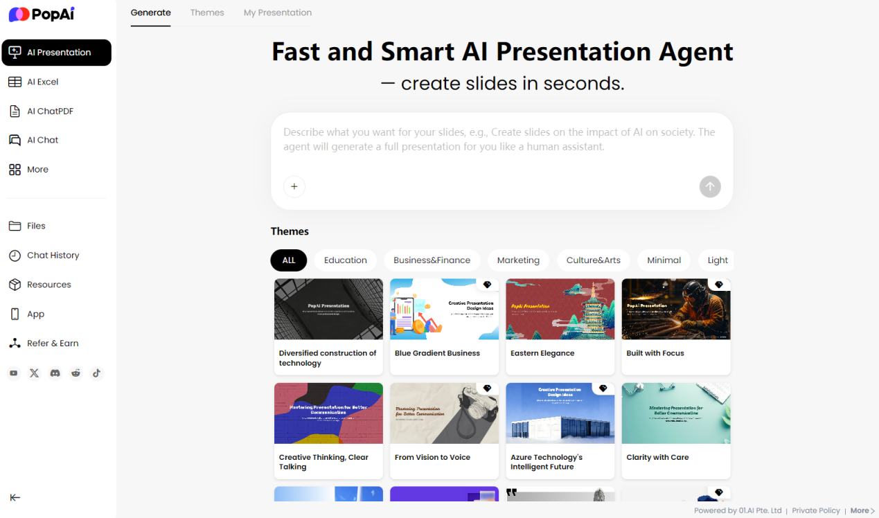 This article delivers an objective comparison of PopAi and Beautiful.ai Templates—two of the most popular tools on the market—assessing their performance in real–world workflows through hands–on testing across practical scenarios. Using concrete case studies, we demonstrate how the two tools differ in terms of operational logic, output characteristics, and time investment when you're tasked with project presentations, client proposals, internal training sessions and more. Whether you're a team collaborator prioritizing brand consistency or an independent professional seeking flexibility and efficiency, this guide is designed to help you make an informed decision based on your core needs.