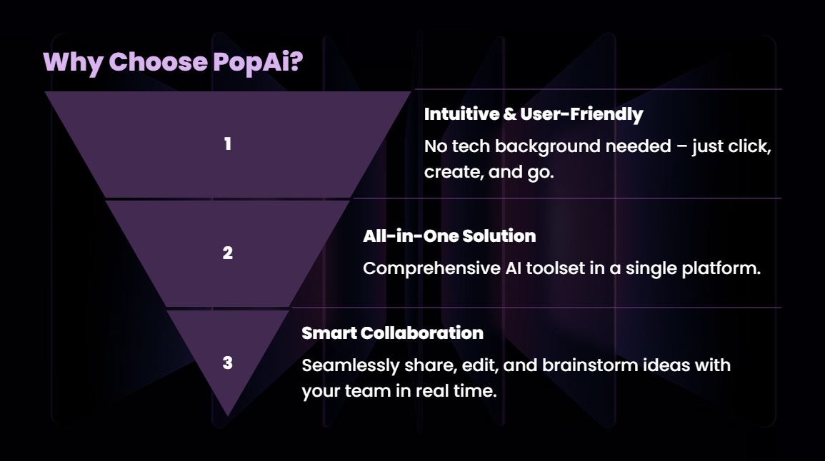 Faced with complex Six Sigma projects, do you struggle to explain the DMAIC process to your team or submit a clear, professional report to leadership? This article breaks down the core tasks of the five DMAIC steps in plain language, and details how to use PopAI's features—including Instant PPT Generation, AI–Enhanced Content, and Seamless Editing—to efficiently build a logically rigorous, visually outstanding Lean Six Sigma DMAIC slides presentation. This lets you focus all your energy on solving real problems, instead of wasting time on tedious PPT creation.