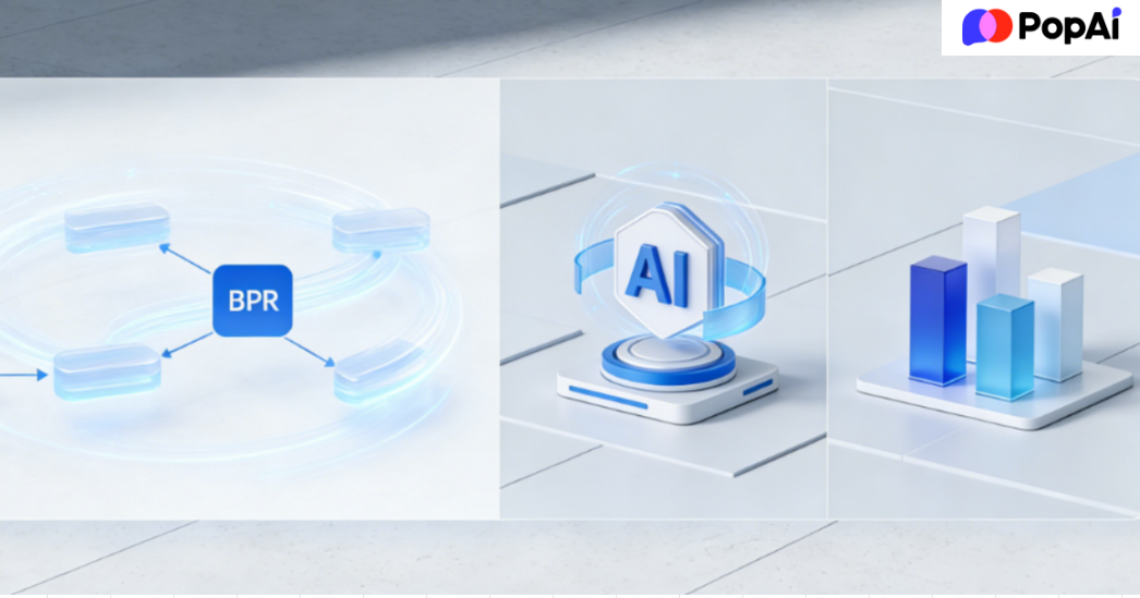 PopAi empowers you to create, edit, and perfect impactful Business Process Reengineering slides presentation with AI-driven tools, simplifying complex BPR concepts for any audience, no design or technical skills needed.